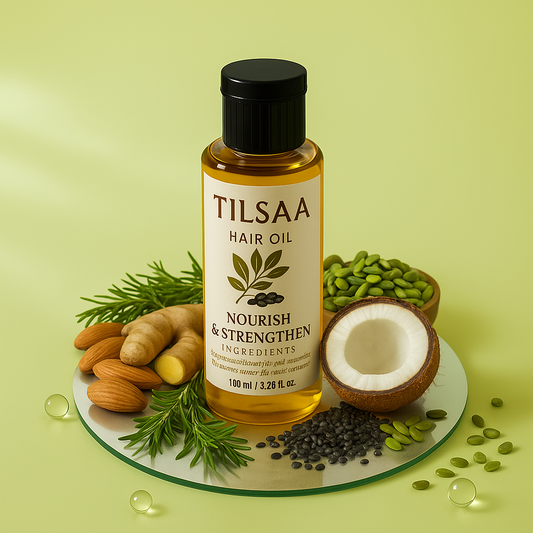 TILSAA Hair Oil – Nourish & Strengthen 100ml